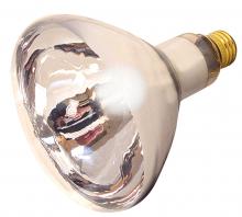 Satco Products Inc. S4750 - 125 Watt R40 Incandescent; Clear Heat; 6000 Average rated hours; Medium base; 120 Volt