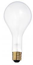 Satco Products Inc. S4962 - 300 Watt PS35 Incandescent; Frost; 2500 Average rated hours; 3600 Lumens; Mogul base; 130 Volt