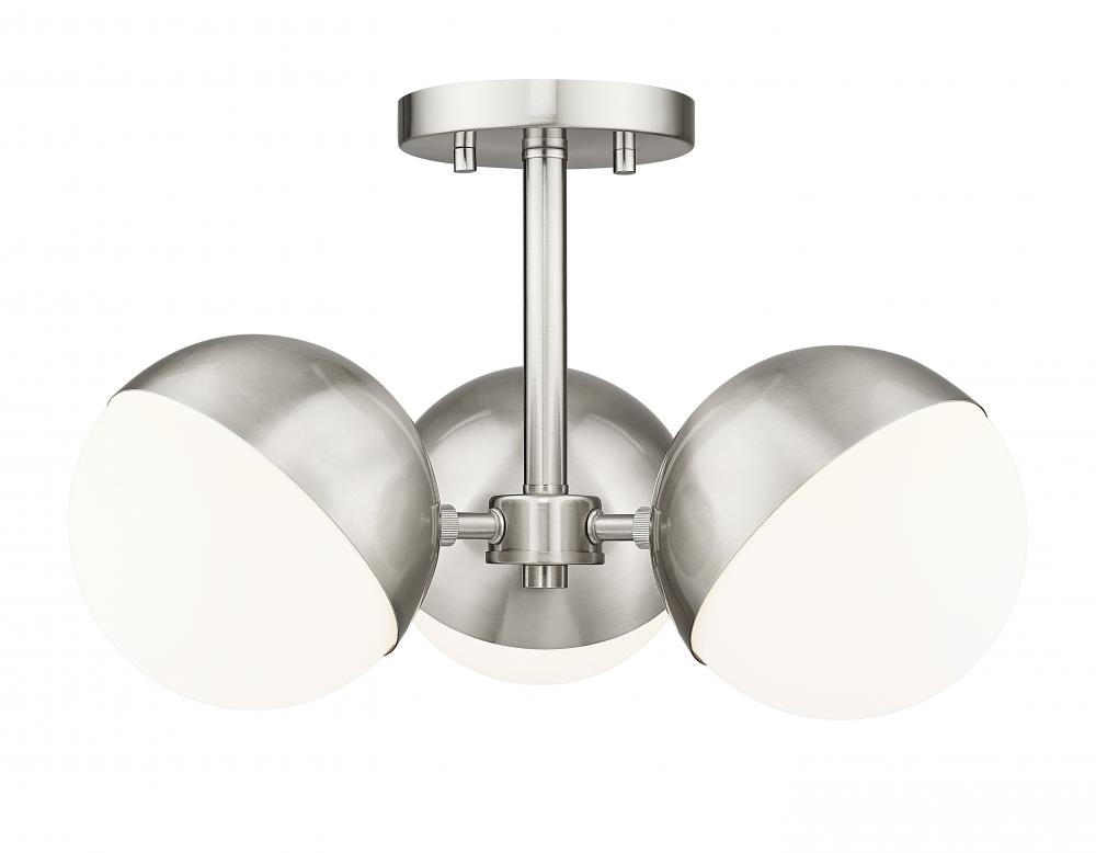 3 Light Semi Flush Mount