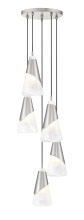Z-Lite 828P6-5R-BN - 5 Light Chandelier