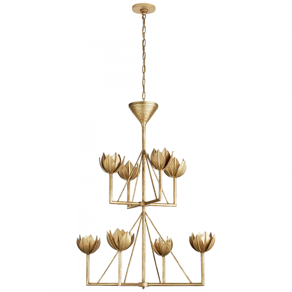 Alberto Medium Two Tier Chandelier