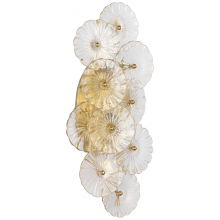 Visual Comfort & Co. Signature Collection JN 2035HAB-GF - Gianna 21" Layered Sconce