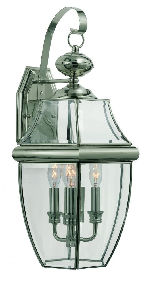 3 LIGHT LARGE CARRIAGE LANTERN