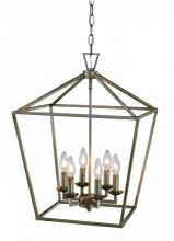 Trans Globe 10266 ASL - Lacey 16" Pendant Style Cage Chandelier