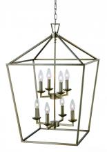 Trans Globe 10268 ASL - Lacey 19" Pendant Style Cage Chandelier