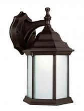 Trans Globe PL-4349 RT - 1LT WALL-OUTD-GU24-ALABASTER G