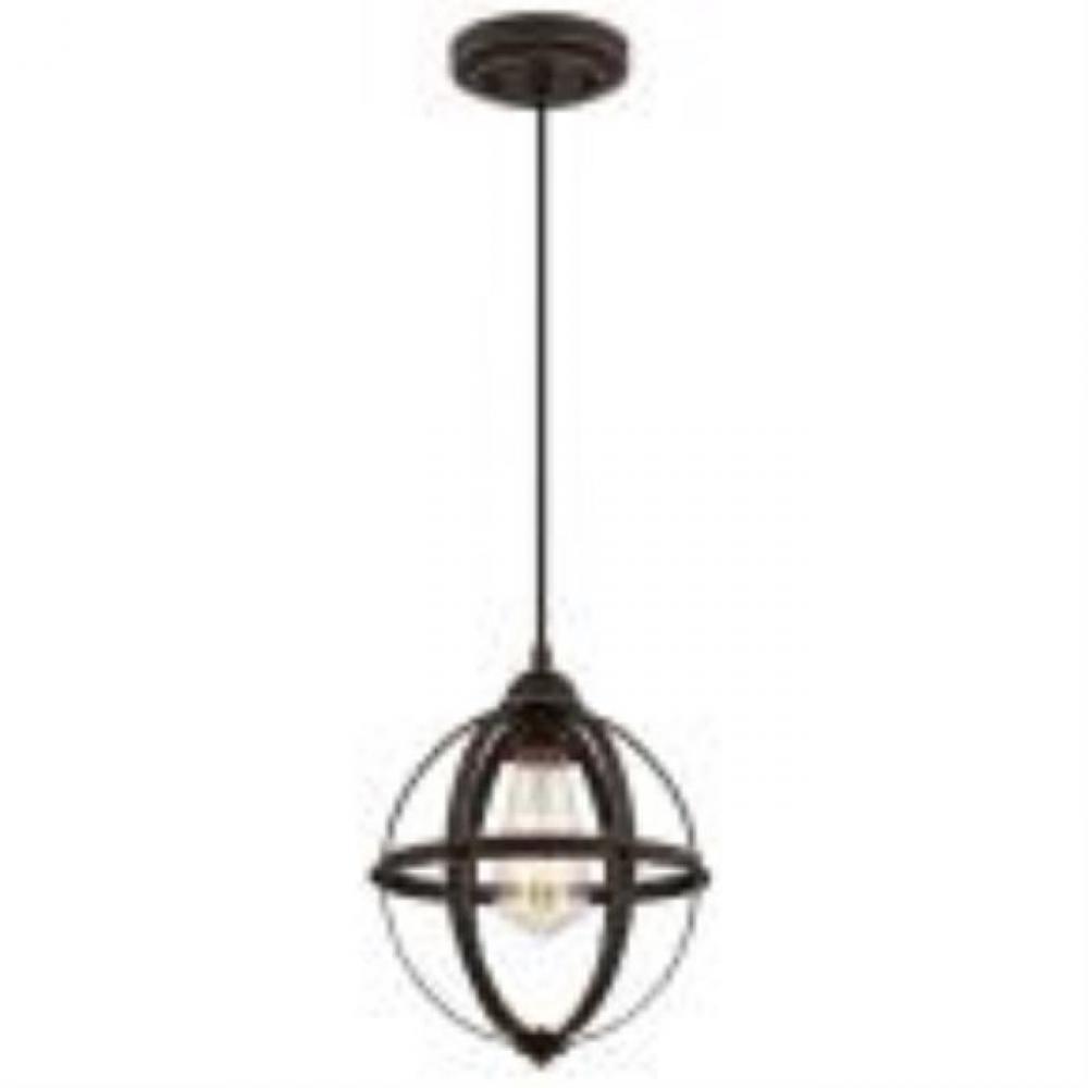 Mini Pendant Oil Rubbed Bronze Finish with Highlights