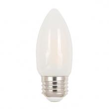 Westinghouse 5318000 - 6.5W B11 Filament LED Dimmable Frosted 2700K E26 (Medium) Base, 120 Volt, Box