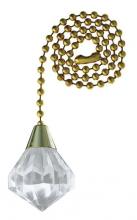 Westinghouse 7709300 - Prismatic Acrylic Diamond Polished Brass Finish