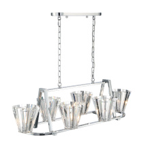 Eurofase 38867-019 - RICCA-CHD-6LT-45IN-CHR-CL