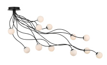 Eurofase 49950-014 - ATHENA-FM-12LT-58IN-BK-WH