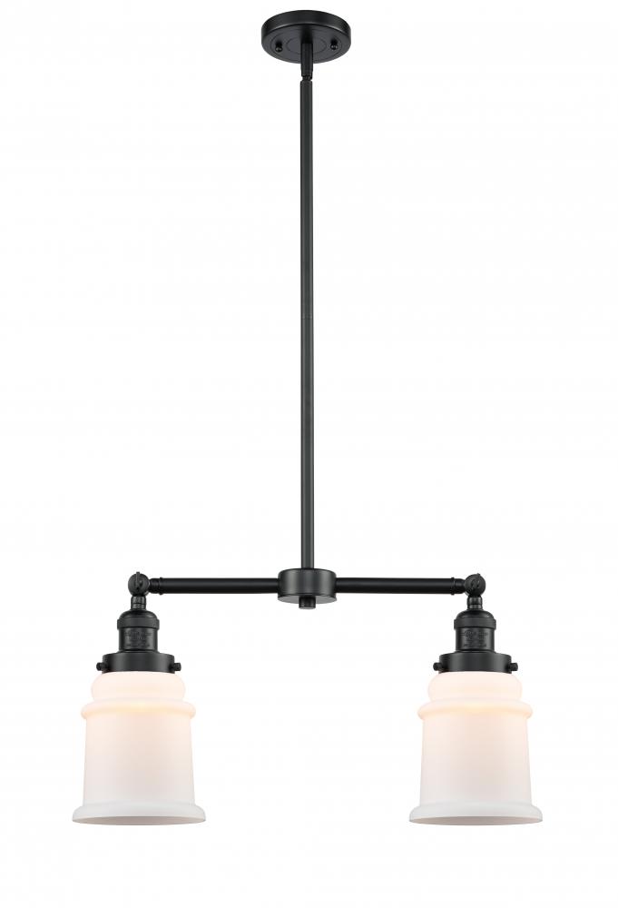 Canton - 2 Light - 21 inch - Oil Rubbed Bronze - Stem Hung - Adjustable Island Light