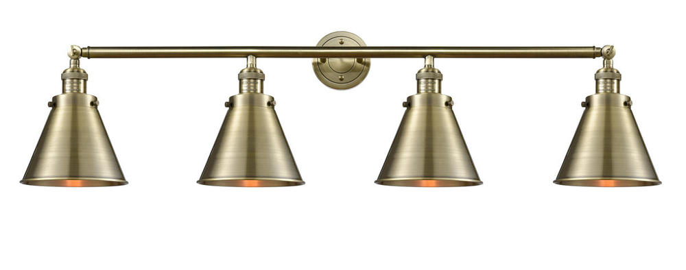 Appalachian - 4 Light - 44 inch - Antique Brass - Bath Vanity Light