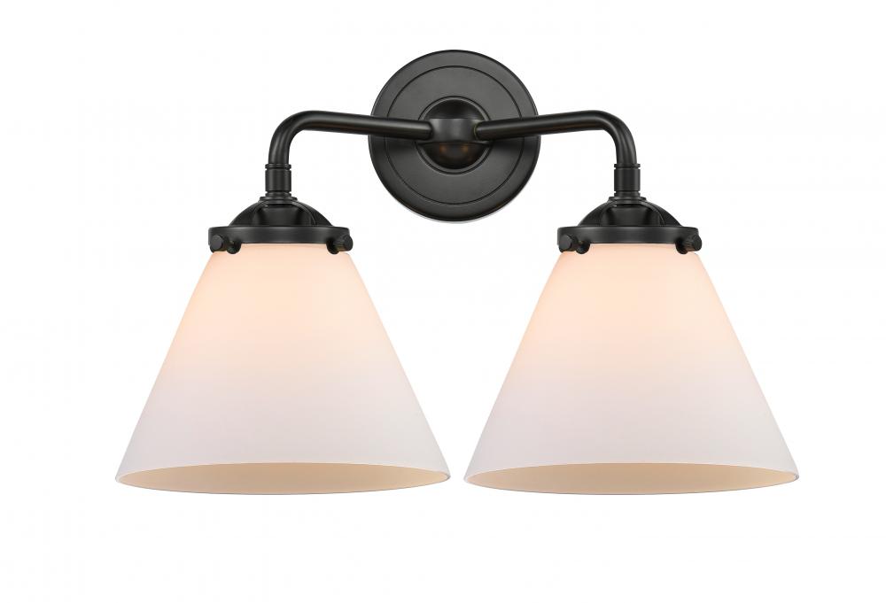 Cone - 2 Light - 16 inch - Oil Rubbed Bronze - Bath Vanity Light