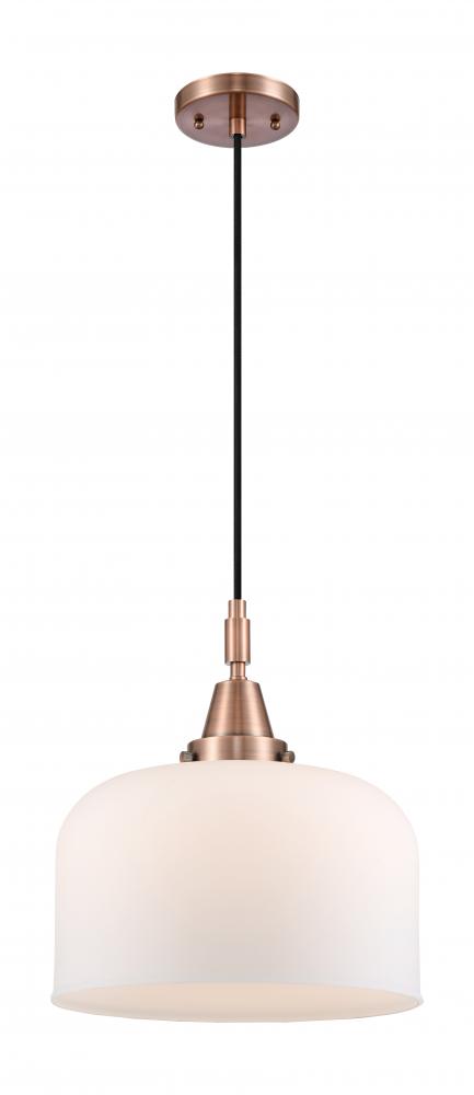 Bell - 1 Light - 12 inch - Antique Copper - Mini Pendant