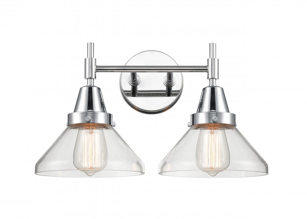 Fulton - 2 Light - 16 inch - Antique Brass - Bath Vanity Light