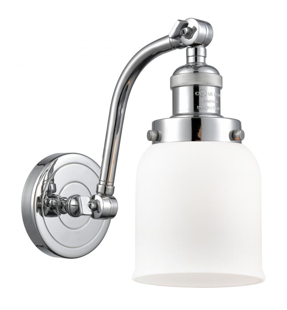 Bell - 1 Light - 5 inch - Polished Chrome - Adjustable Sconce