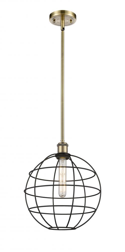 Lake Placid - 1 Light - 12 inch - Antique Brass - Multi Pendant