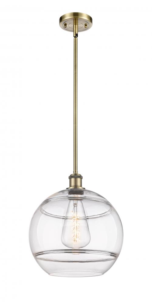 Rochester - 1 Light - 12 inch - Antique Brass - Mini Pendant