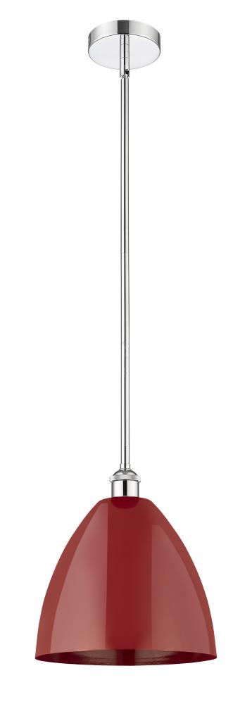 Plymouth - 1 Light - 12 inch - Polished Chrome - Cord hung - Mini Pendant