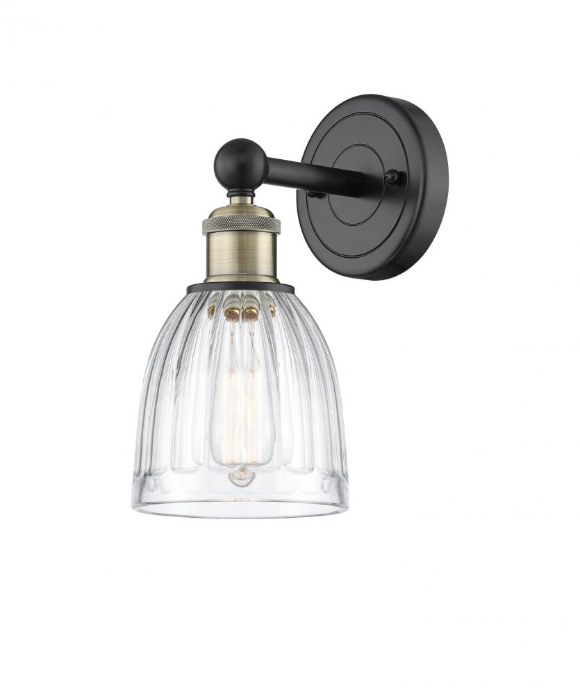 Brookfield - 1 Light - 6 inch - Black Antique Brass - Sconce