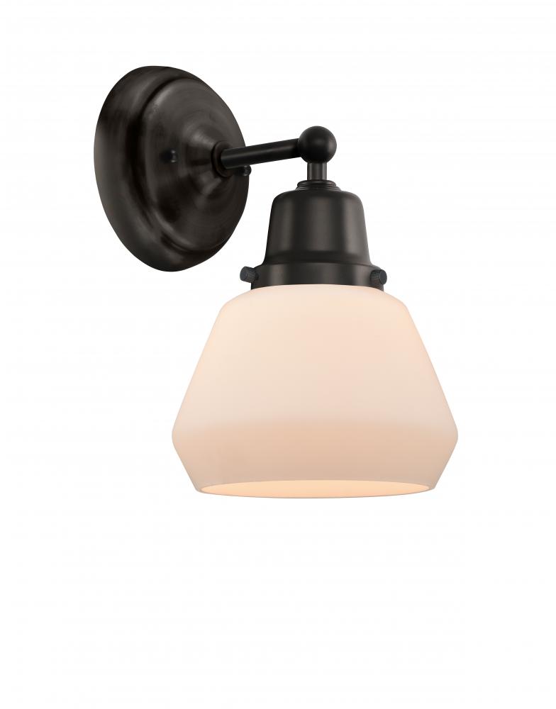 Fulton - 1 Light - 7 inch - Matte Black - Sconce