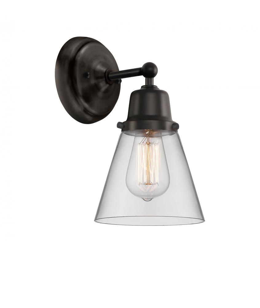 Cone - 1 Light - 6 inch - Matte Black - Sconce