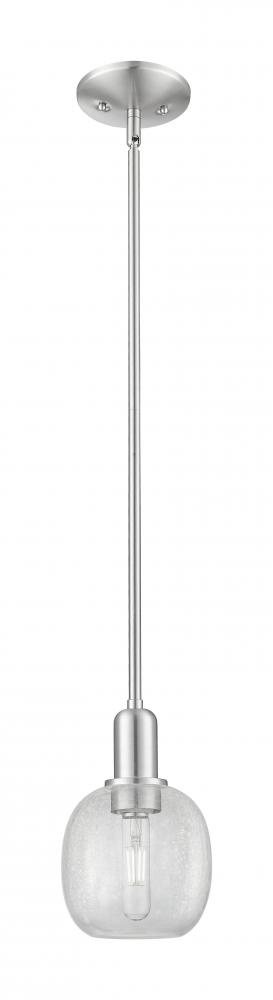 Belfast - 1 Light - 6 inch - Antique Brass - Stem hung - Mini Pendant
