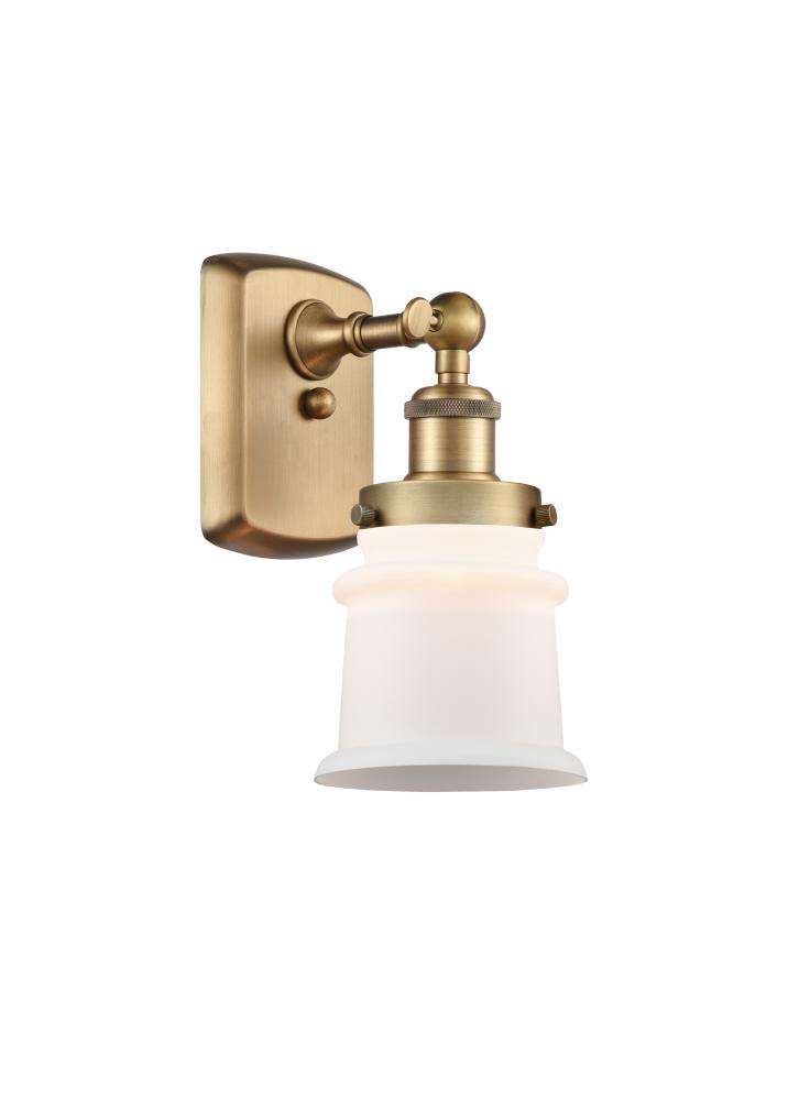 Canton - 1 Light - 6 inch - Brushed Brass - Sconce