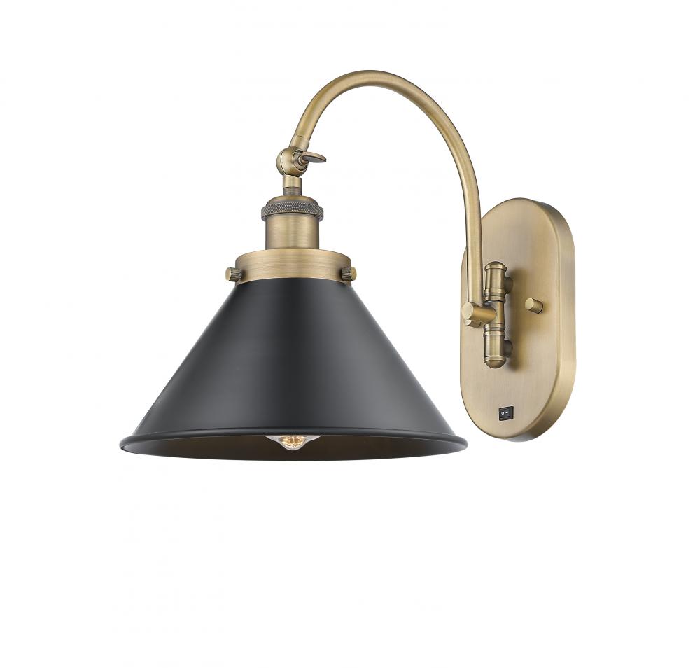 Briarcliff - 1 Light - 10 inch - Satin Gold - Sconce