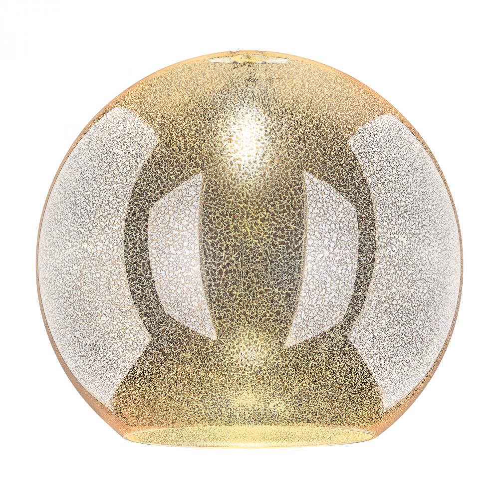 Athens Light 17.75 inch Mercury Glass