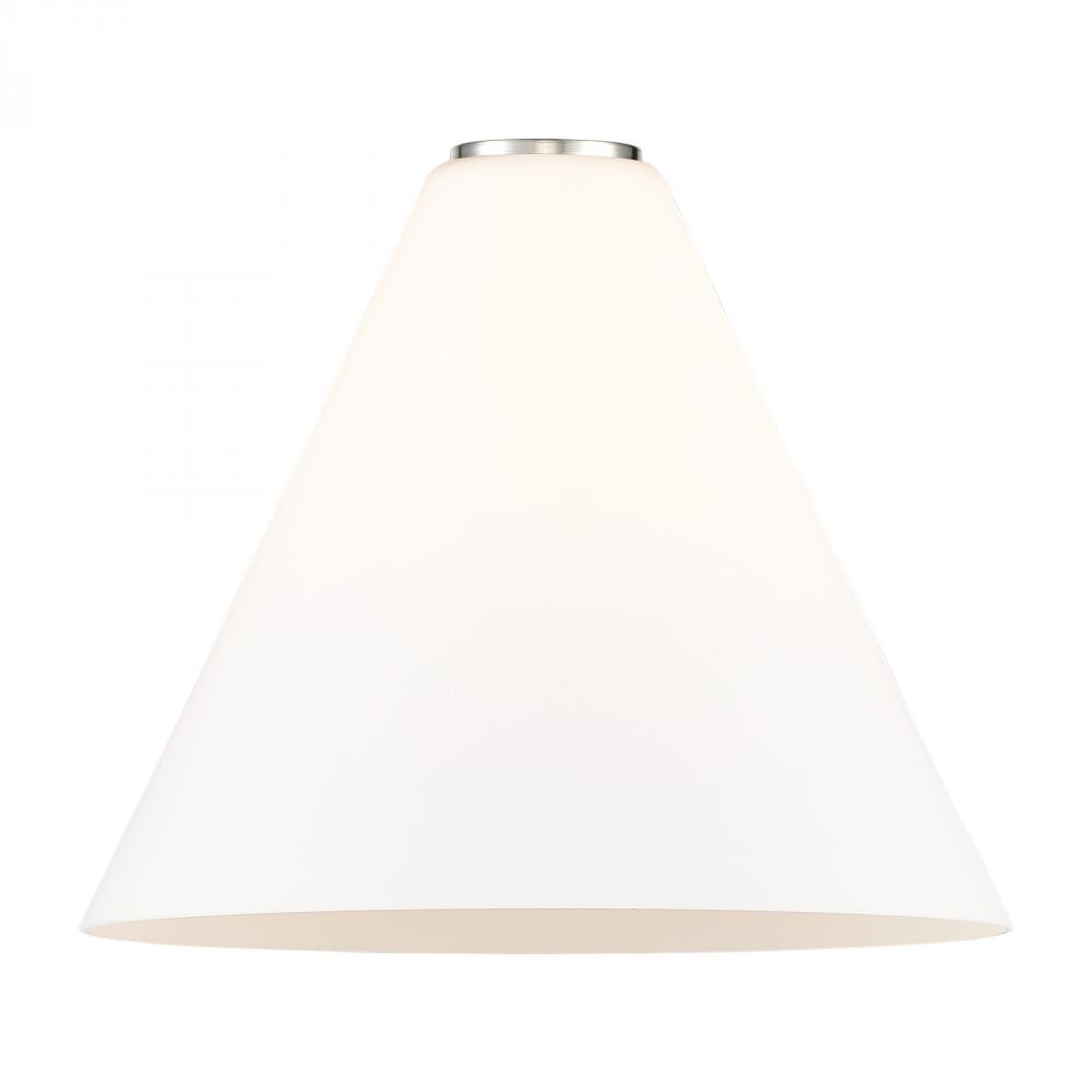 Berkshire Light 12 inch Matte White Glass