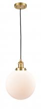 Innovations Lighting 201C-SG-G201-10 - Beacon - 1 Light - 10 inch - Satin Gold - Cord hung - Mini Pendant