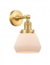 Innovations Lighting 203-SG-G171 - Fulton - 1 Light - 7 inch - Satin Gold - Sconce