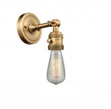 Innovations Lighting 203SW-BB-LED - Bare Bulb - 1 Light - 5 inch - Brushed Brass - Sconce