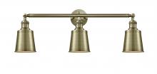 Innovations Lighting 205-AB-M9-AB-LED - Addison - 3 Light - 32 inch - Antique Brass - Bath Vanity Light