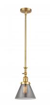 Innovations Lighting 206-SG-G43 - Cone - 1 Light - 8 inch - Satin Gold - Stem Hung - Mini Pendant