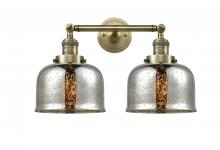 Innovations Lighting 208-AB-G78 - Bell - 2 Light - 19 inch - Antique Brass - Bath Vanity Light