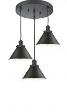 Innovations Lighting 211/3-OB-M11 - Briarcliff 3 Light Multi-Pendant