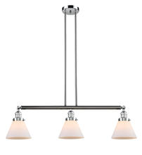 Innovations Lighting 213-PC-G41 - Cone - 3 Light - 40 inch - Polished Chrome - Stem Hung - Island Light