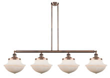 Innovations Lighting 214-AC-G541 - Oxford - 4 Light - 54 inch - Antique Copper - Stem Hung - Island Light