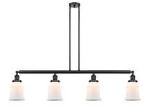 Innovations Lighting 214-BK-G181 - Canton - 4 Light - 51 inch - Matte Black - Stem Hung - Island Light