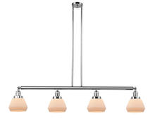 Innovations Lighting 214-PC-G171 - Fulton - 4 Light - 51 inch - Polished Chrome - Stem Hung - Adjustable Island Light