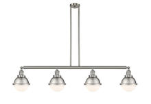 Innovations Lighting 214-SN-HFS-61-SN-LED - Hampden - 4 Light - 52 inch - Brushed Satin Nickel - Stem Hung - Island Light