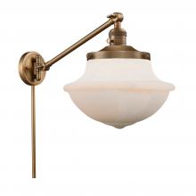 Innovations Lighting 237-BB-G541-LED - Oxford - 1 Light - 12 inch - Brushed Brass - Swing Arm