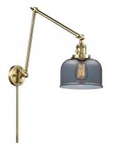 Innovations Lighting 238-AB-G73 - Bell - 1 Light - 8 inch - Antique Brass - Swing Arm