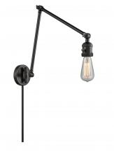 Innovations Lighting 238-BK - Bare Bulb - 1 Light - 5 inch - Matte Black - Swing Arm