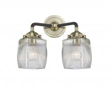Innovations Lighting 284-2W-BAB-G302 - Colton - 2 Light - 14 inch - Black Antique Brass - Bath Vanity Light