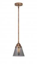 Innovations Lighting 288-1S-AC-G63-LED - Cone - 1 Light - 6 inch - Antique Copper - Stem hung - Mini Pendant