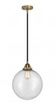 Innovations Lighting 288-1S-BAB-G204-12 - Beacon - 1 Light - 12 inch - Black Antique Brass - Cord hung - Mini Pendant